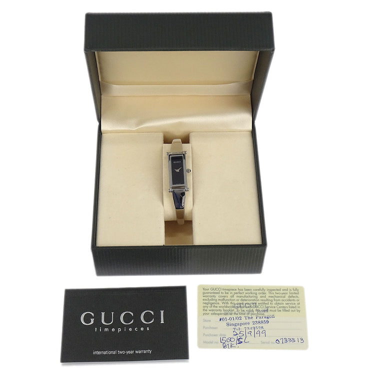 Gucci 1500L Quartz Watch SS 154305