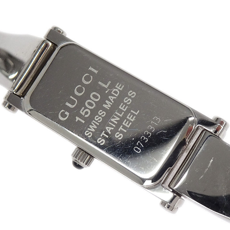Gucci 1500L Quartz Watch SS 154305