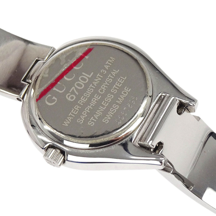 Gucci 6700L Quartz Watch SS 154306