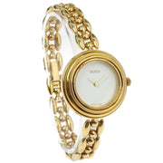 Gucci 11/12 Change Bezel Chameleon Quartz Watch SS 154311