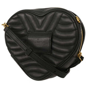 Louis Vuitton Black Wave Heart Clutch Shoulder Bag M52796 NZ4168 154318