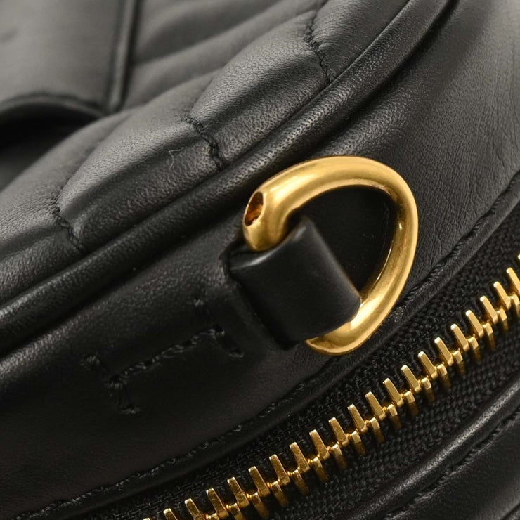 Louis Vuitton Black Wave Heart Clutch Shoulder Bag M52796 NZ4168 154318