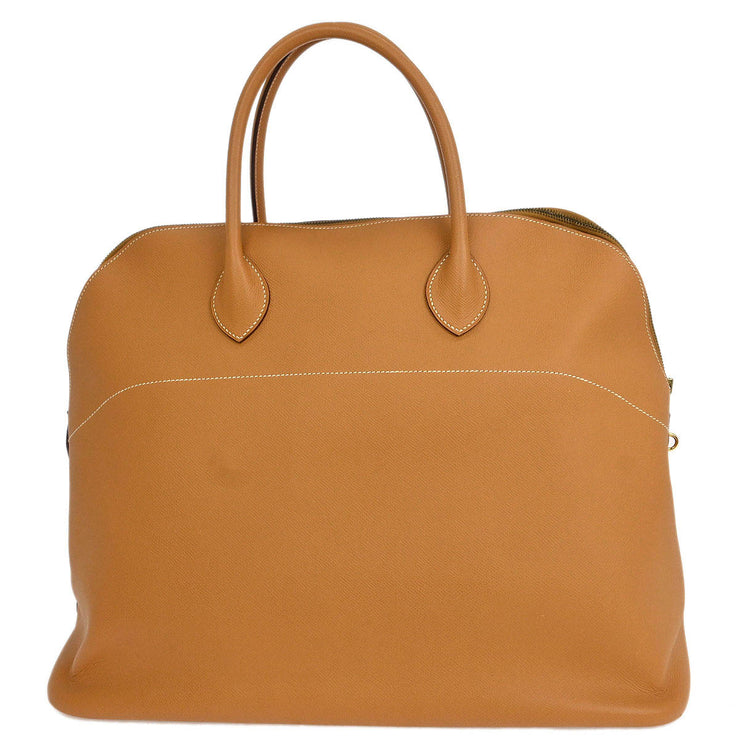 Hermes Natural Courchevel Bolide 45 Handbag 25M Circle:W 154320