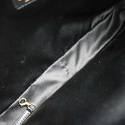 Chanel Black Calfskin Grand Shopping Tote GST Chain Handbag 154323