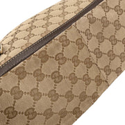 Gucci Beige Canvas GG Abbey D Ring Tote Handbag 130739 002404 154326