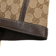 Gucci Beige Canvas GG Abbey D Ring Tote Handbag 130739 002404 154326