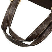 Gucci Beige Canvas GG Abbey D Ring Tote Handbag 130739 002404 154326