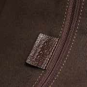 Gucci Beige Canvas GG Abbey D Ring Tote Handbag 130739 002404 154326