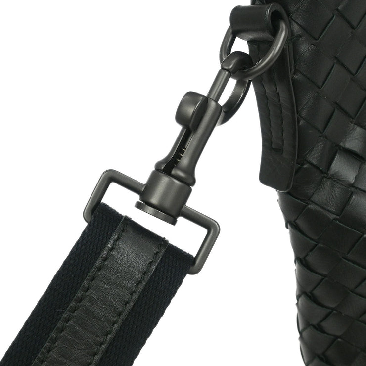 Bottega Veneta Black Intrecciato Shoulder Bag EPEV 2011 4317 A 154329