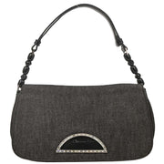 Christian Dior Black Denim Malice Handbag PZ0070 154334