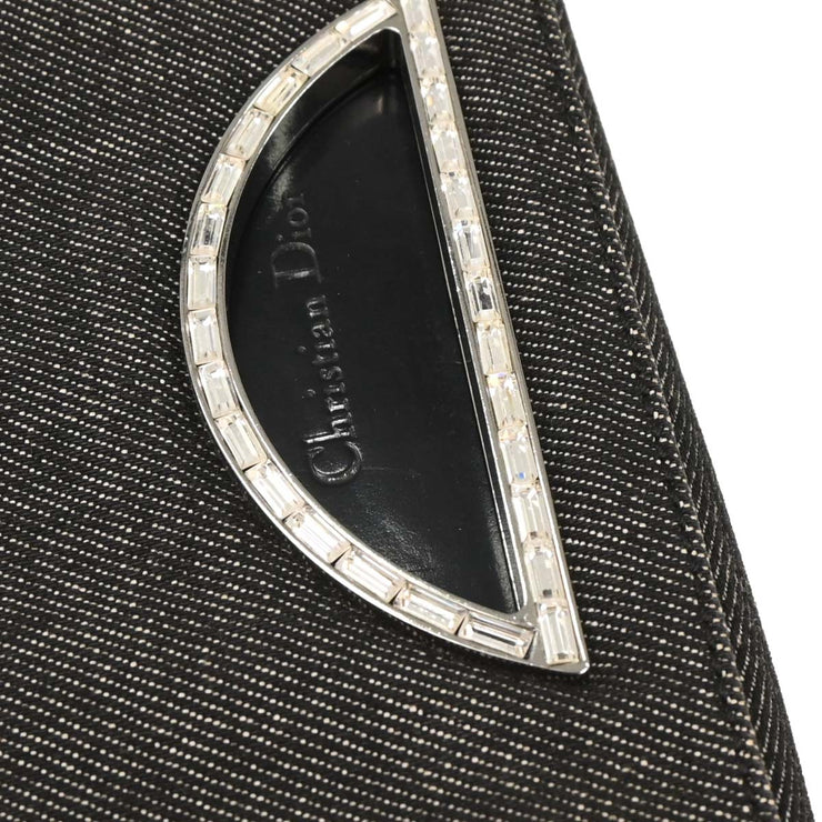Christian Dior Black Denim Malice Handbag PZ0070 154334