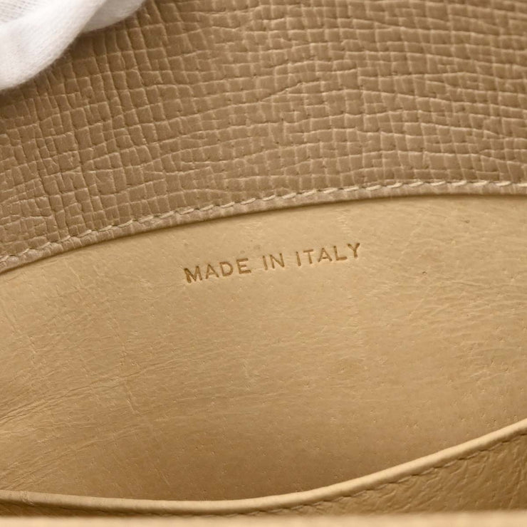 Loewe Beige Leather 2way Handbag 154342