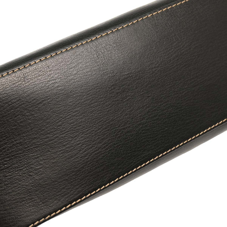 Loewe Black Brown Leather Velazquez 2way Shoulder Handbag L16 154348