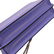 Bvlgari Purple Leather Serpenti Forever Shoulder Bag 154352