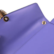 Bvlgari Purple Leather Serpenti Forever Shoulder Bag 154352