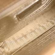 Prada Beige Canvas Shoulder Bag 78 154354