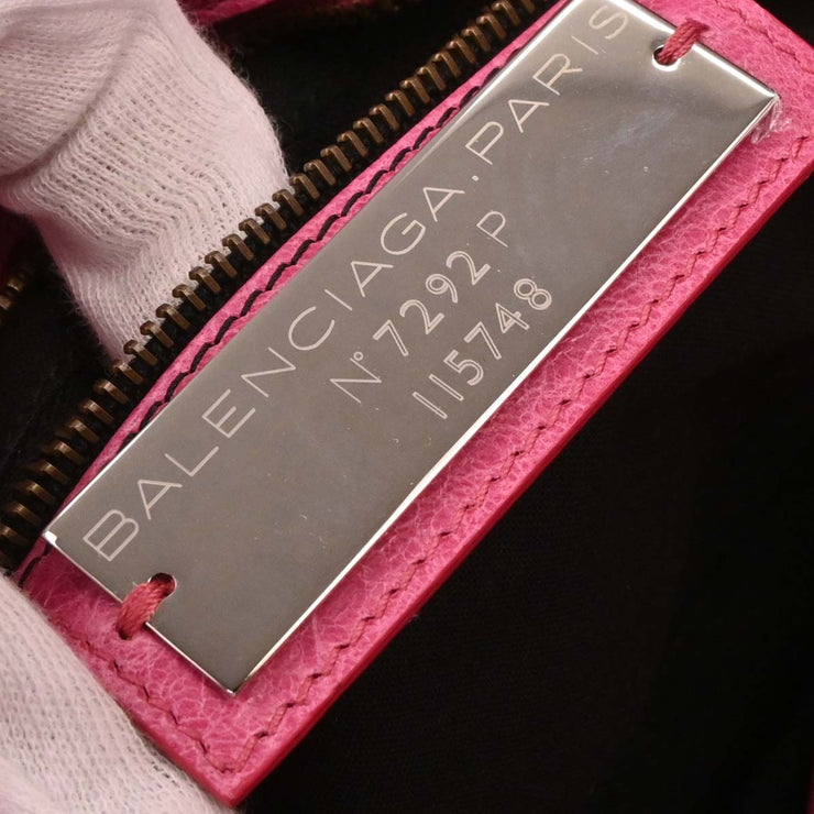 Balenciaga Pink The City Medium Handbag 115748¥5669 502752 154355