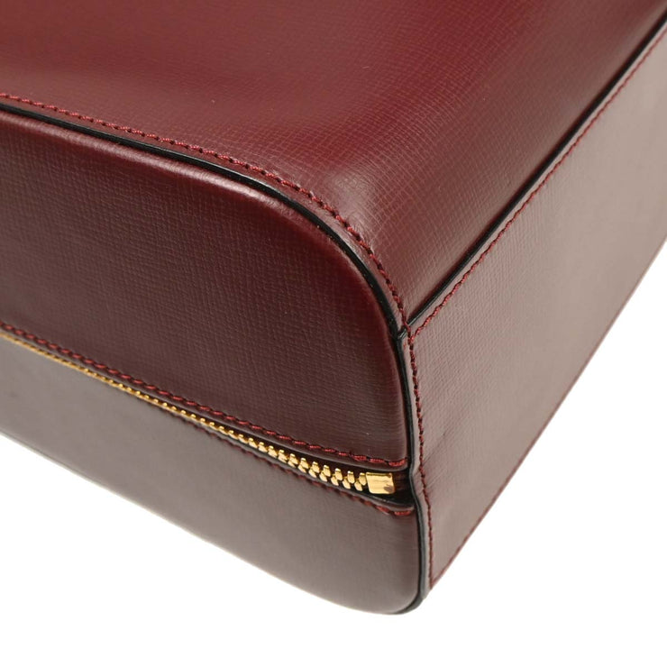 Cartier Bordeaux Handbag ELDC 154357