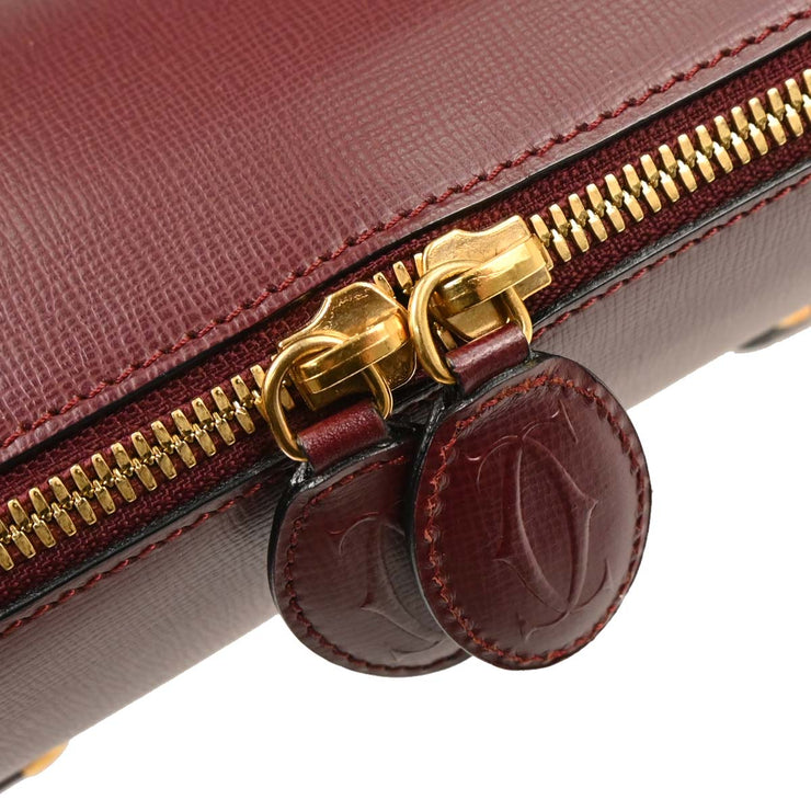 Cartier Bordeaux Handbag ELDC 154357