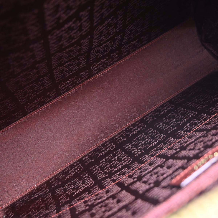 Cartier Bordeaux Handbag ELDC 154357
