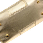 Loewe Metallic Gold Leather Amazona 28 Handbag 270709 154358