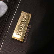 Loewe Metallic Gold Leather Amazona 28 Handbag 270709 154358