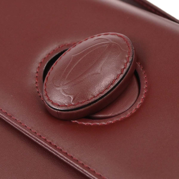 Cartier Bordeaux Shoulder Bag C33 154359