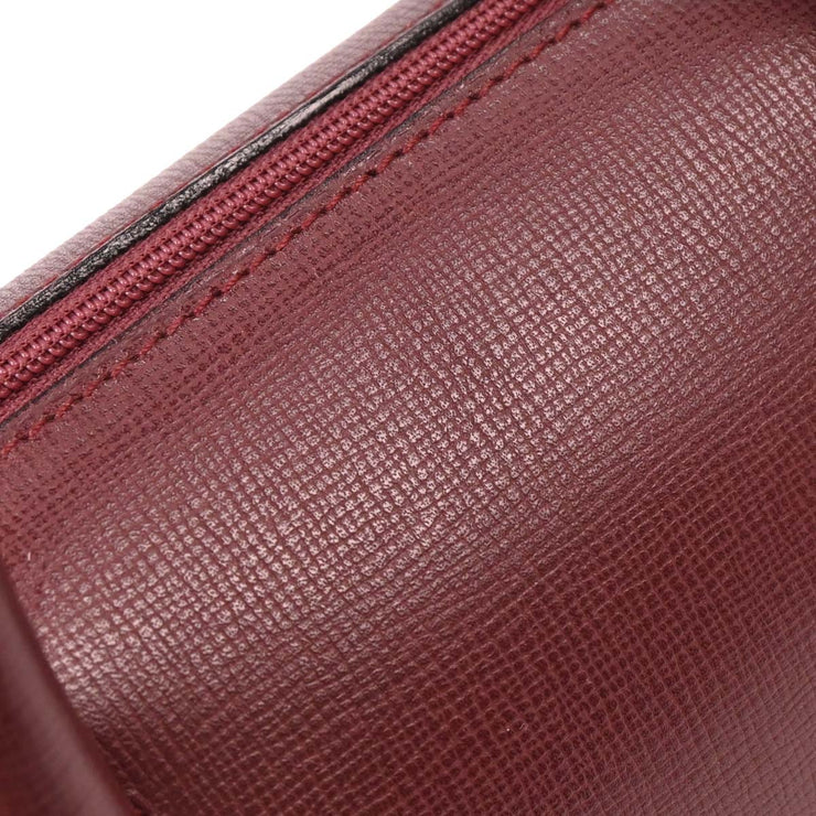 Cartier Bordeaux 2way Handbag L46 154360