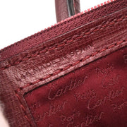 Cartier Bordeaux 2way Handbag L46 154360