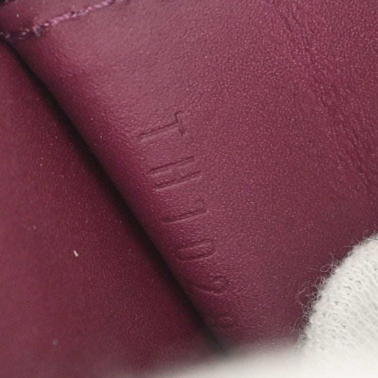 Louis Vuitton Vernis Purple Porte Monnaie Coeur Coin Wallet M93563 TH1028 154361