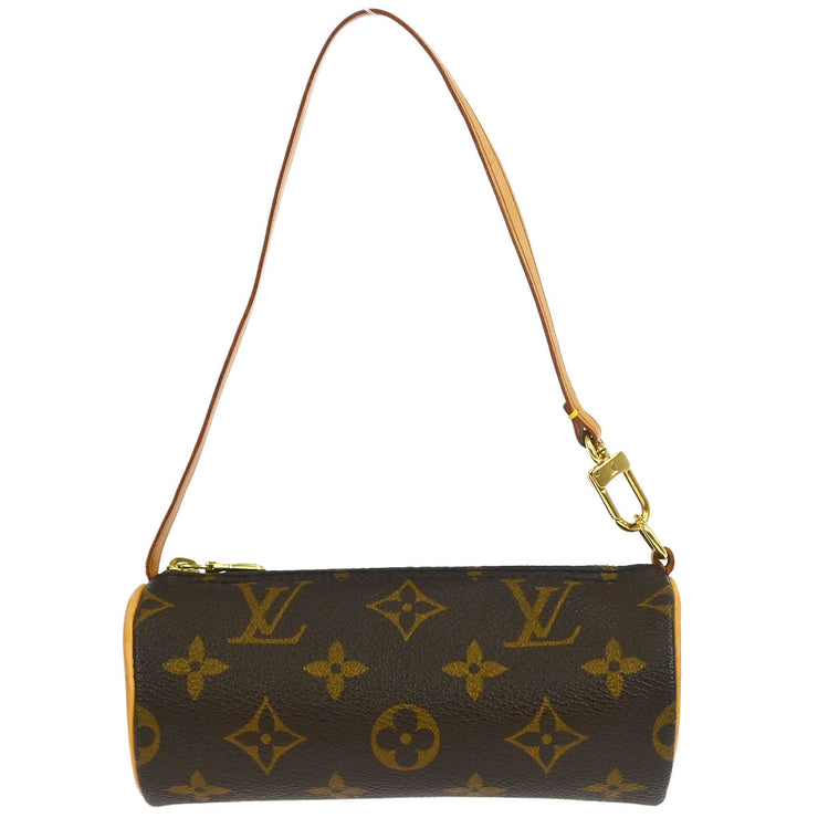 Louis Vuitton Monogram Papillon Attached Pouch Bag 154362