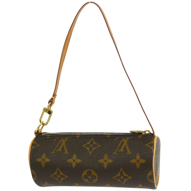 Louis Vuitton Monogram Papillon Attached Pouch Bag 154362