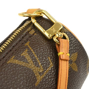 Louis Vuitton Monogram Papillon Attached Pouch Bag 154362