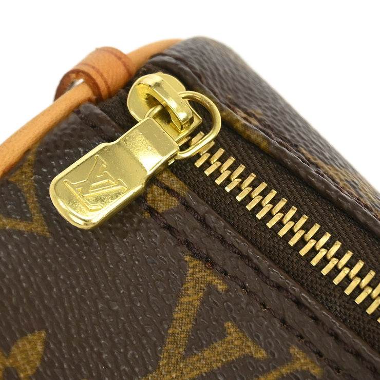 Louis Vuitton Monogram Papillon Attached Pouch Bag 154362