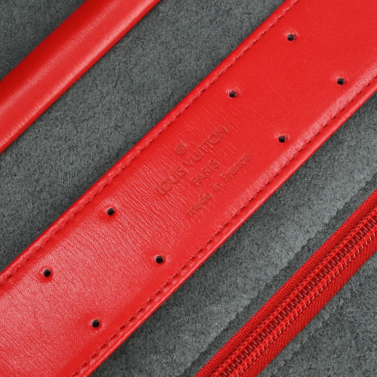 Louis Vuitton Red Epi Rouleau Schmucketui Rot Pouch M48357 MI0962 154363