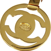 Chanel Turnlock Medallion Chain Pendant Necklace Gold 97P 154367
