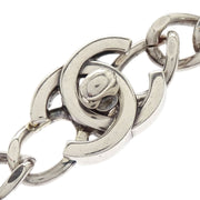 Chanel CC Turnlock Bracelet Silver 96P 154370