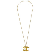 Chanel Gold CC Chain Pendant Necklace 12A 154379