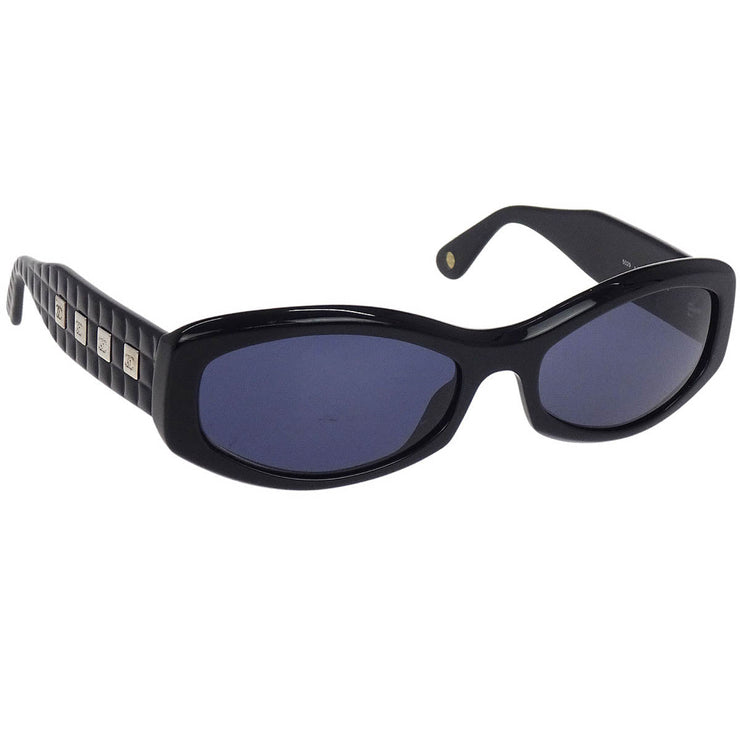 Chanel Sunglasses Eyewear Black Small Good C1528778 56[ ]18 154386