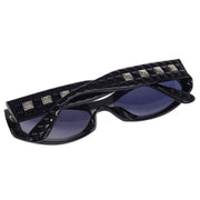 Chanel Sunglasses Eyewear Black Small Good C1528778 56[ ]18 154386