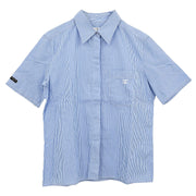 Chanel Shirt Blouse Blue 99P #40 154392