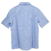 Chanel Shirt Blouse Blue 99P #40 154392