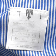 Chanel Shirt Blouse Blue 99P #40 154392