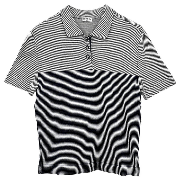 Chanel Short Sleeve Top Black #42 154393