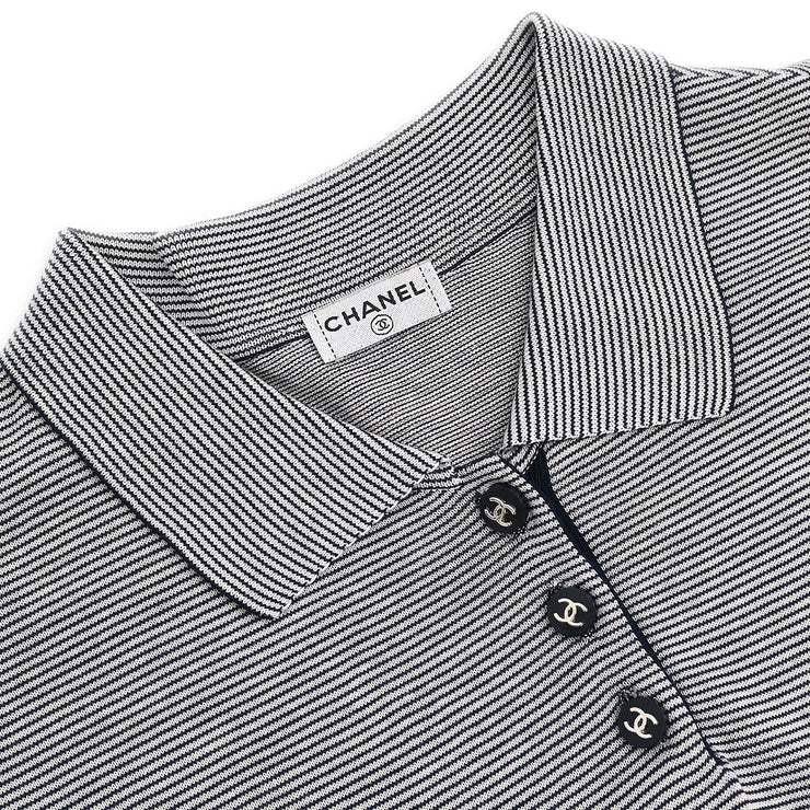 Chanel Short Sleeve Top Black #42 154393