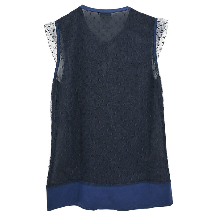 Chanel Tank Top Navy 07A #40 154394