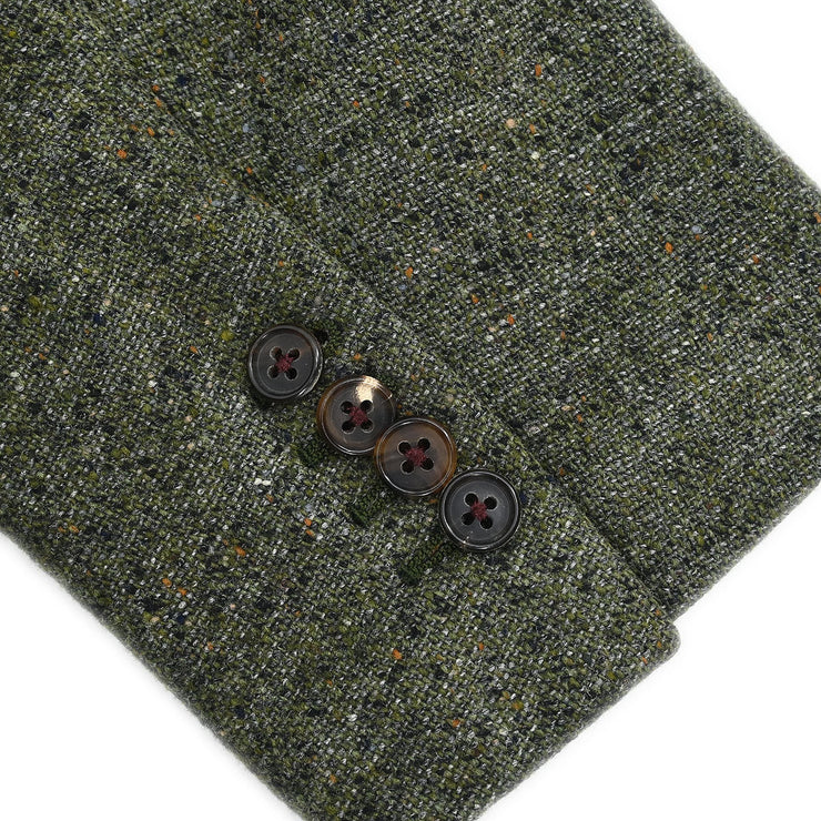 Hermes Single Breasted Jacket Dark Green 6921/003/G19501/8/R #50 154397