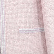 Chanel Collarless Jacket Pink 09C #42 154401
