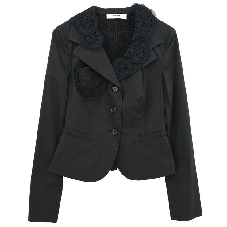 Prada Jacket Black RN.98339-CN.34767 #42 154403