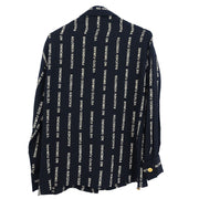 Chanel Blouse Shirt Black 154406